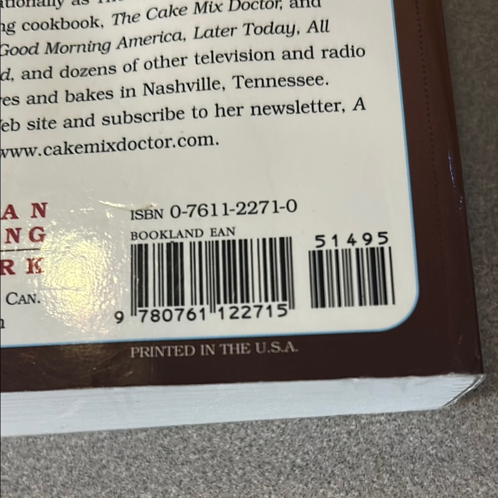 Chocolate Cake Doctor Cookbook - Picture 5 of 6